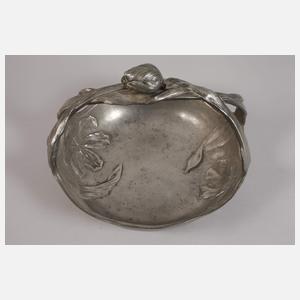 Große Henkelschale Kayserzinn