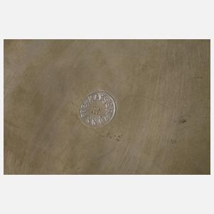 Große Henkelschale Kayserzinn