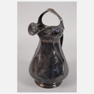 Wasserkanne und Henkelbecher Kayserzinn