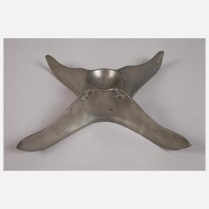 Jugendstil-Kabarettschale Kayserzinn