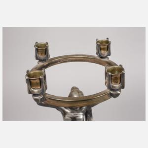 Paar große figürliche Leuchter