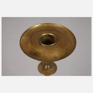 Zwei Messingleuchter