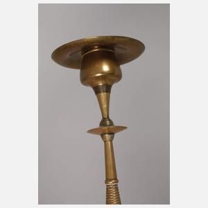 Zwei Messingleuchter