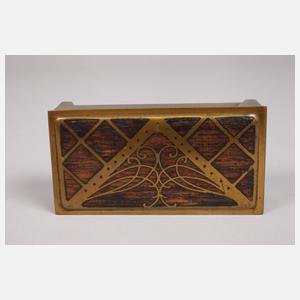 Erhard & Söhne attr. Briefmarkenkästchen