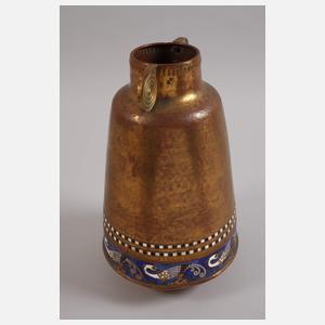 WMF Geislingen Vase Emailledekor