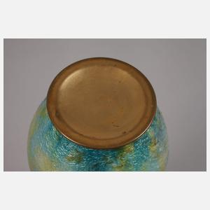 Limoges Solifleur Emaillevase