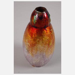 Limoges zwei kleine Emaillevasen