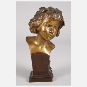 Frédéric Brou, Büste einer kleinen Bacchantin