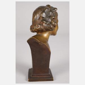 Frédéric Brou, Büste einer kleinen Bacchantin