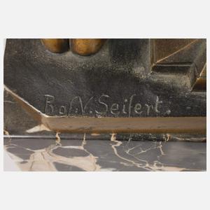 Prof. Victor Heinrich Seifert, Akt am Brunnen