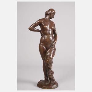 Kurt Kluge, stehender weiblicher Akt