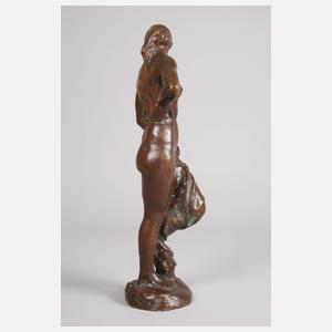 Kurt Kluge, stehender weiblicher Akt