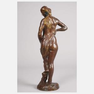 Kurt Kluge, stehender weiblicher Akt