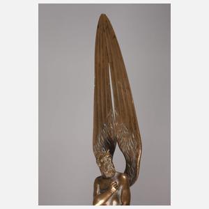 Papiermesser Bronze als Luzifer