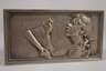 Alexandre Charpentier Dose mit Reliefs