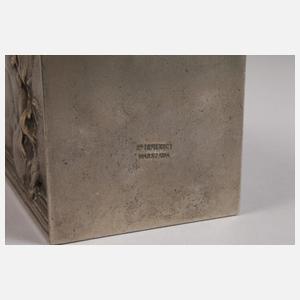 Alexandre Charpentier Dose mit Reliefs