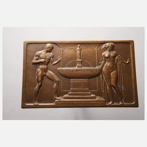 Gustav Adolf Bredow Plakette "In Arte Libertas"