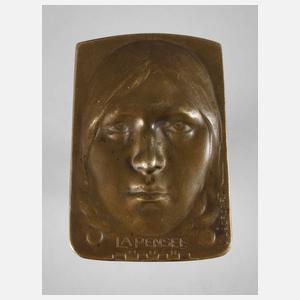 Jean Lecroart, Plakette "La Pensee"