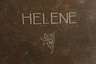 Wandplakette "Helene" mit Damenportrait