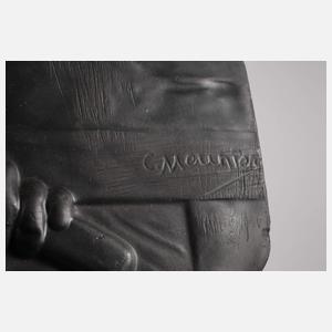 Constantin Emilé Meunier, zwei Reliefs ”Le Mineur”