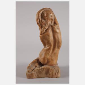 Jan Štursa, sitzender Frauenakt