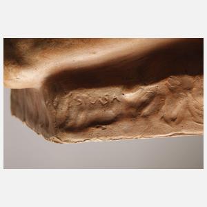 Jan Štursa, sitzender Frauenakt