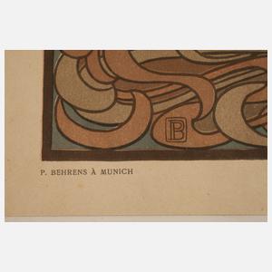 Prof. Peter Behrens, "Der Kuss"