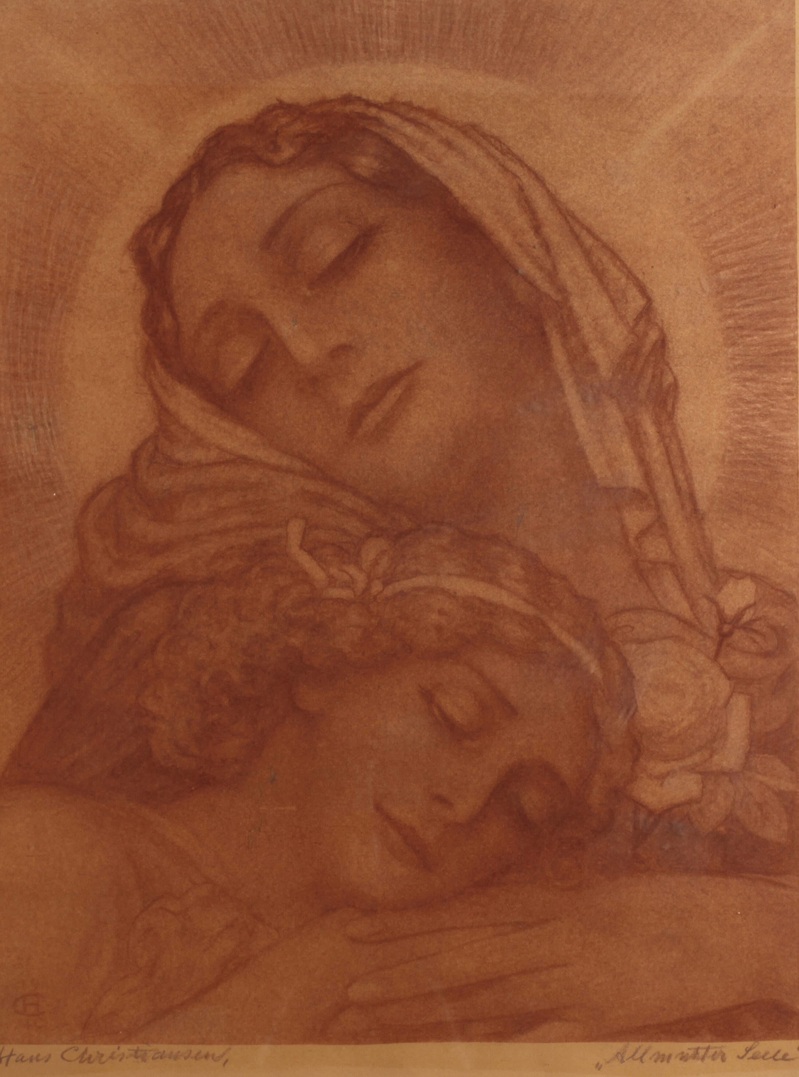 Prof. Hans Christiansen, "Allmutter Seele"