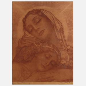 Prof. Hans Christiansen, "Allmutter Seele"