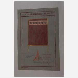 Liesel Jacoby, Konvolut Jugendstilentwürfe