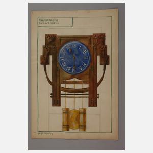 Liesel Jacoby, Konvolut Jugendstilentwürfe