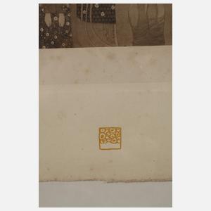 nach Gustav Klimt, Szenen aus dem Beethovenfries