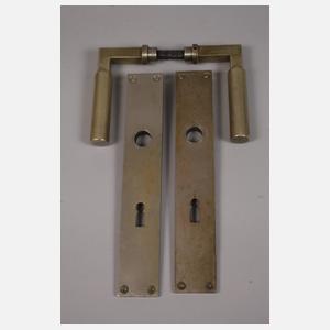 Zwei Drückergarnituren Walter Gropius