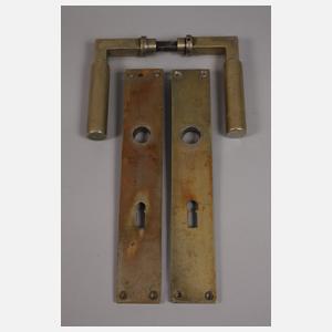 Zwei Drückergarnituren Walter Gropius