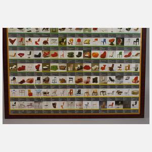 Großes Plakat "Vitra Design Museum Collection"