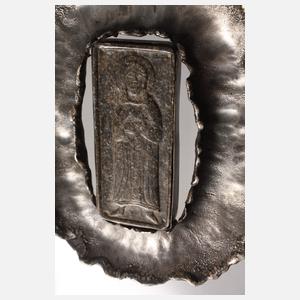 Jesus im Silberrahmen