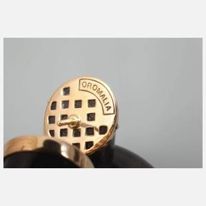 Oromalia, Schmuckset Ebenholz mit Gold