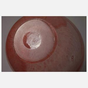 Murano große Bechervase rosé