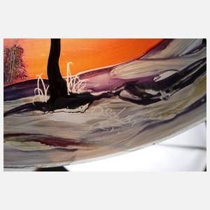 Erwin Eich Lampe Studioglas