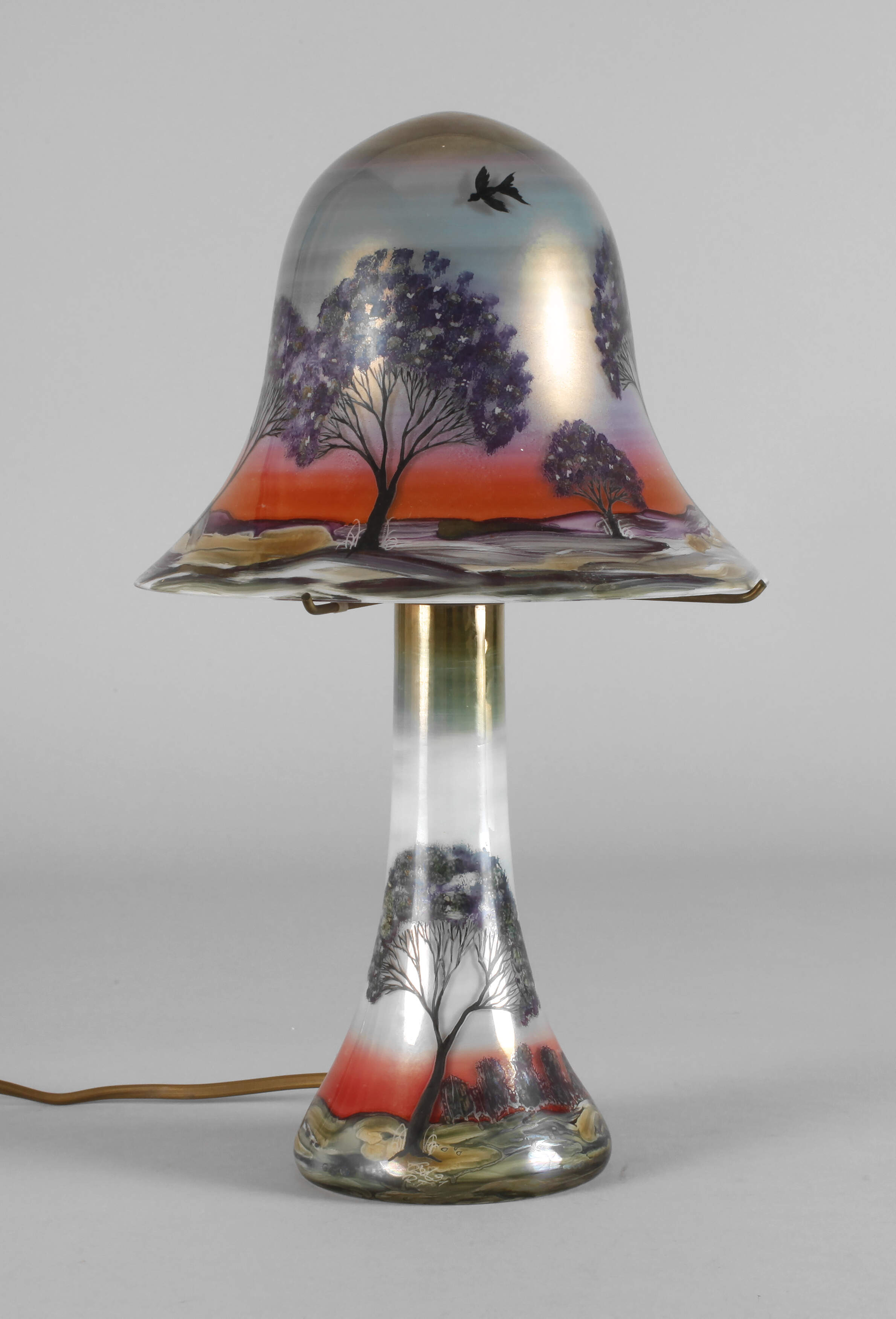 Erwin Eich Lampe Studioglas
