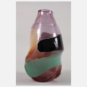 Große Vase Studioglas