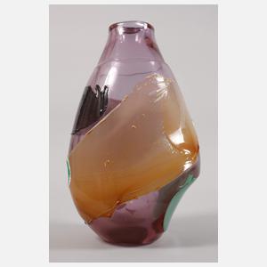 Große Vase Studioglas