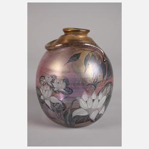 Erwin Eisch Vase mit Kaulquappe