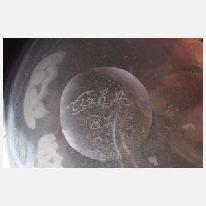 Erwin Eisch Vase mit Kaulquappe