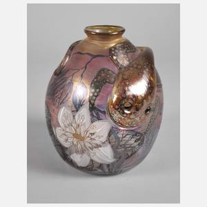 Erwin Eisch Vase mit Kaulquappe