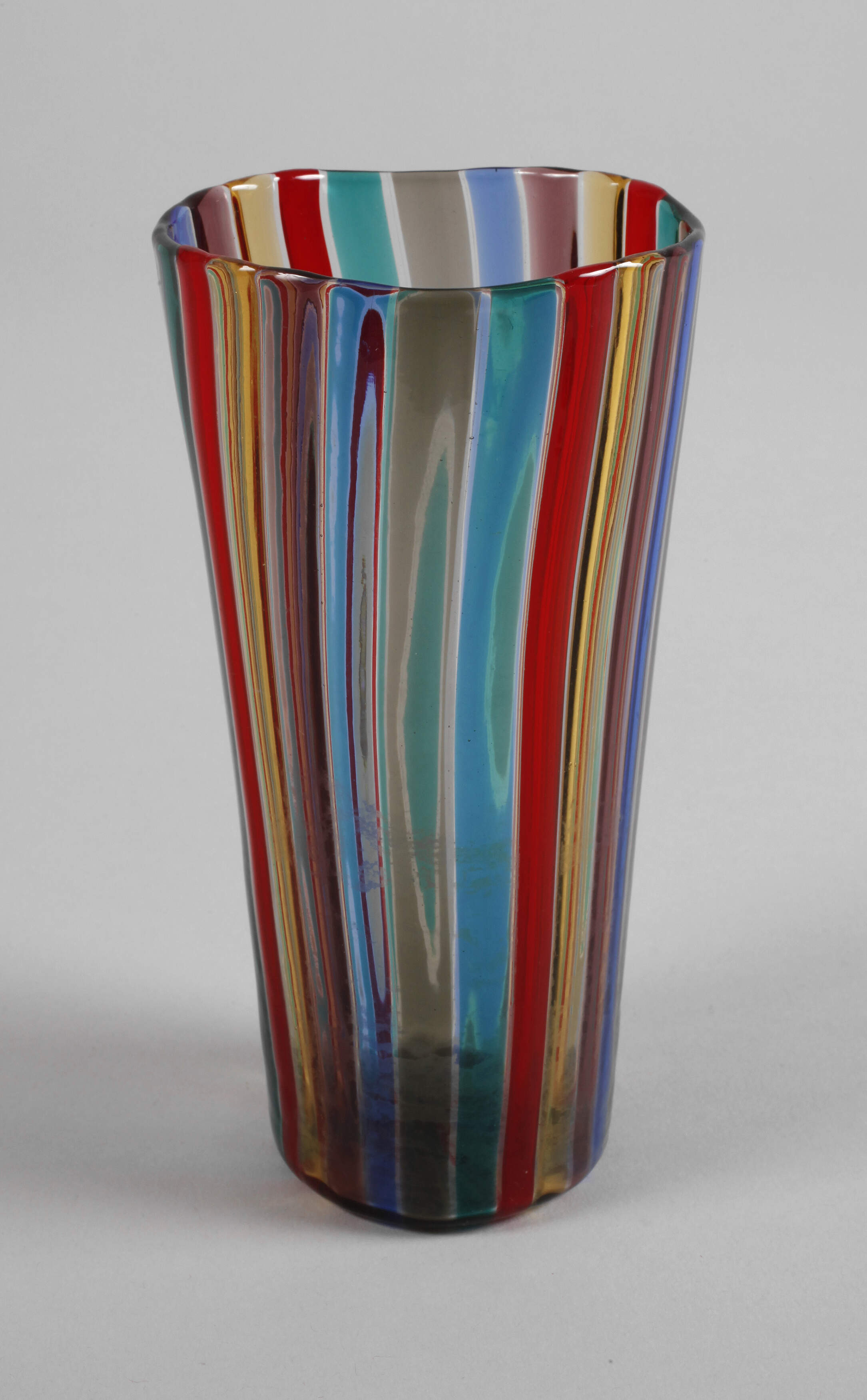 Murano Becherglas "A Canne"