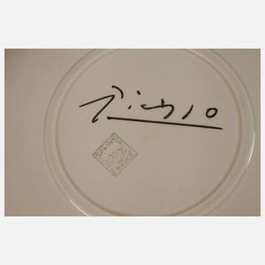 Teller “Gesicht des Friedens” Pablo Picasso