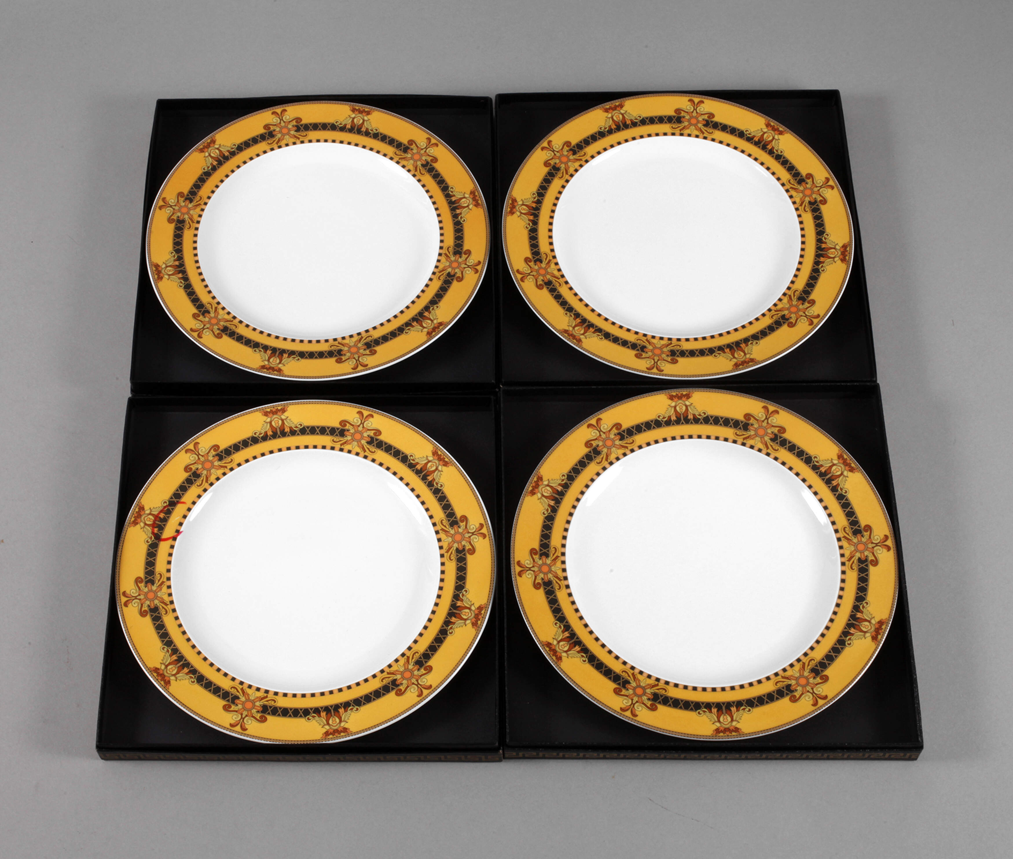 Rosenthal vier Speiseteller "Barocco"