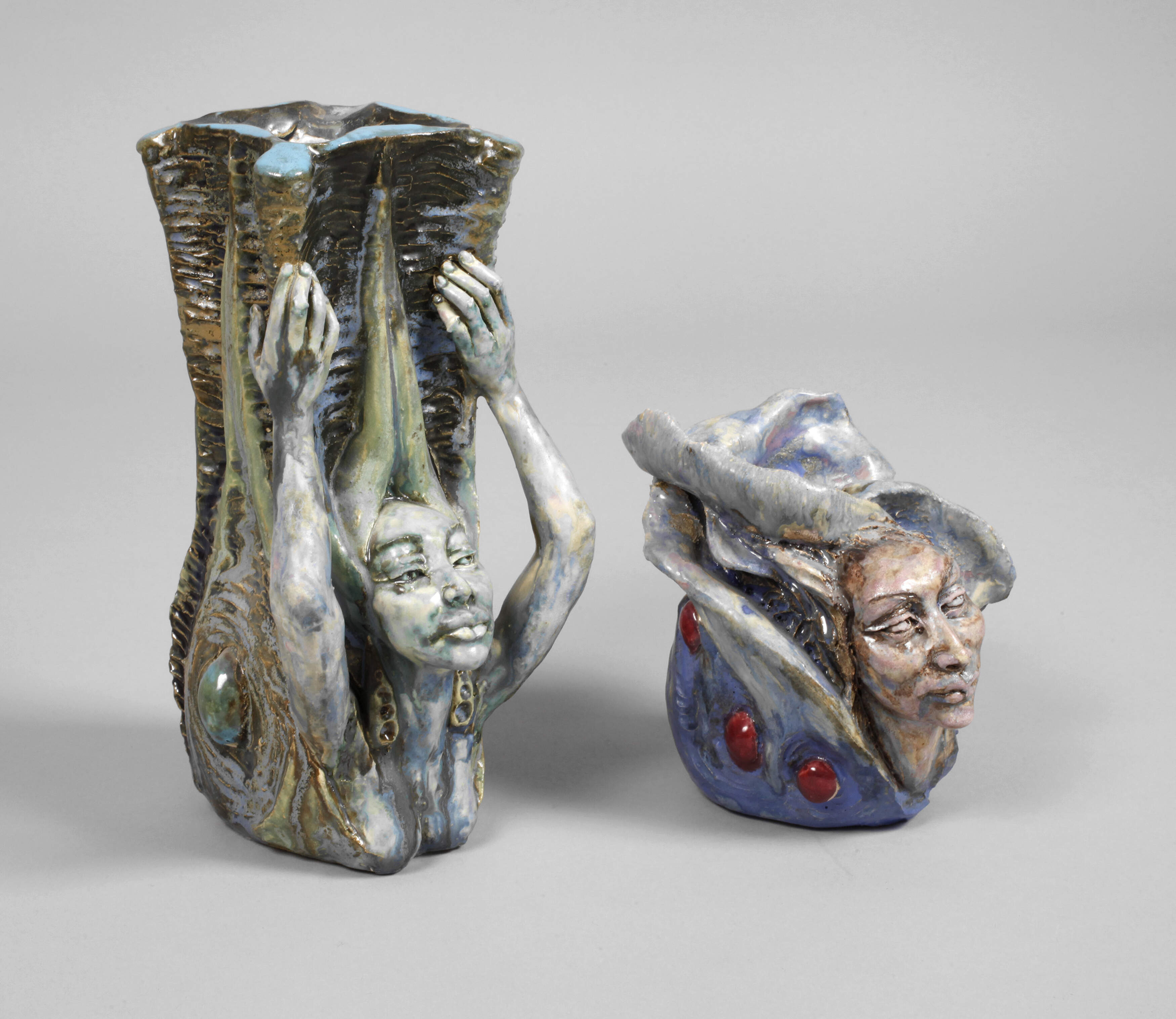 Anni Jung zwei Skulpturen