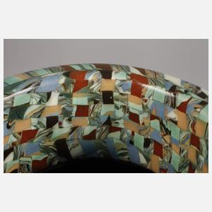 Vallauris Keramik-Vase Mikromosaik